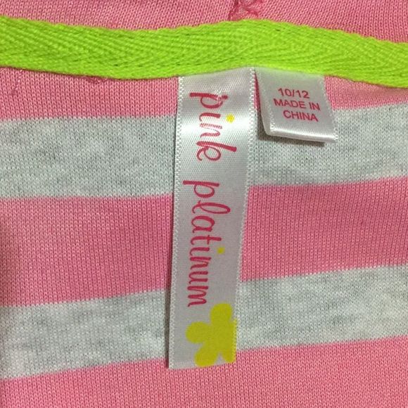 terry cloth cover up hoodie w/zipper - Picture 8 of 8